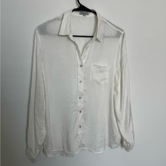 Rails Noemi snake jacquard button down Textured Shirt - Picture 6 of 6
